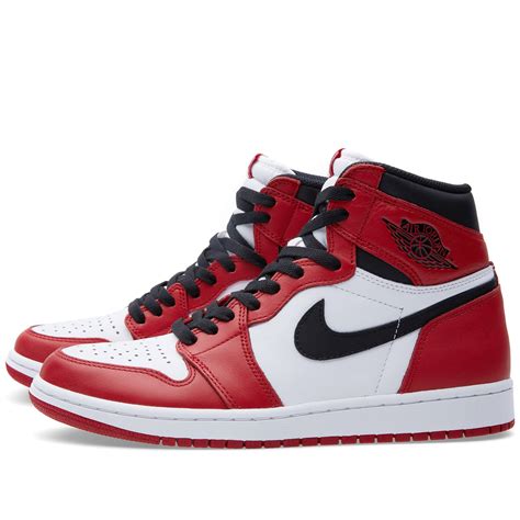 nike air jordan 1 retro rot weiß|jordan retro 1s shoes.